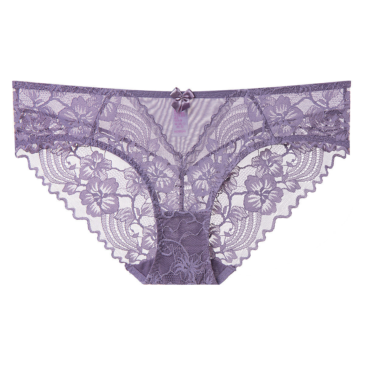 Tribeca Comfort Lace Briefs - Plus Size Mid-Waist