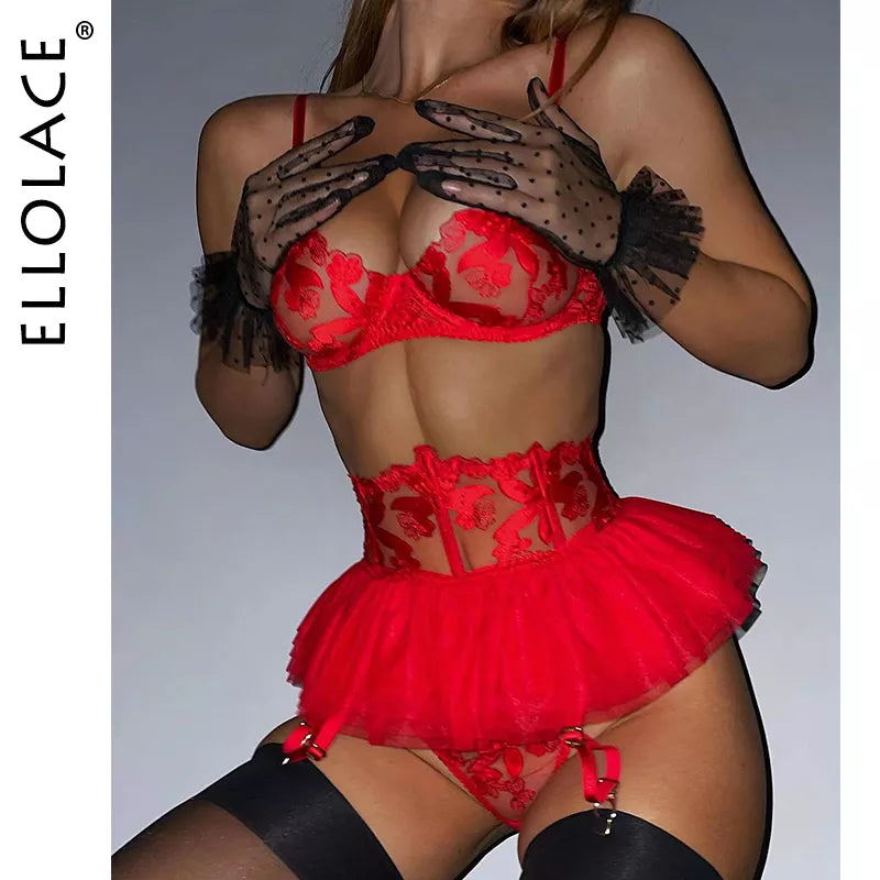 Luxe Lace Intimates Trio
