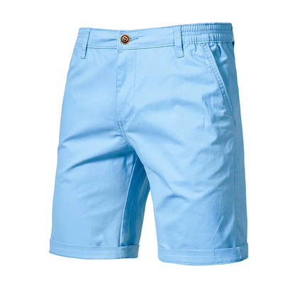 2021 New Summer 100% Cotton Solid Shorts