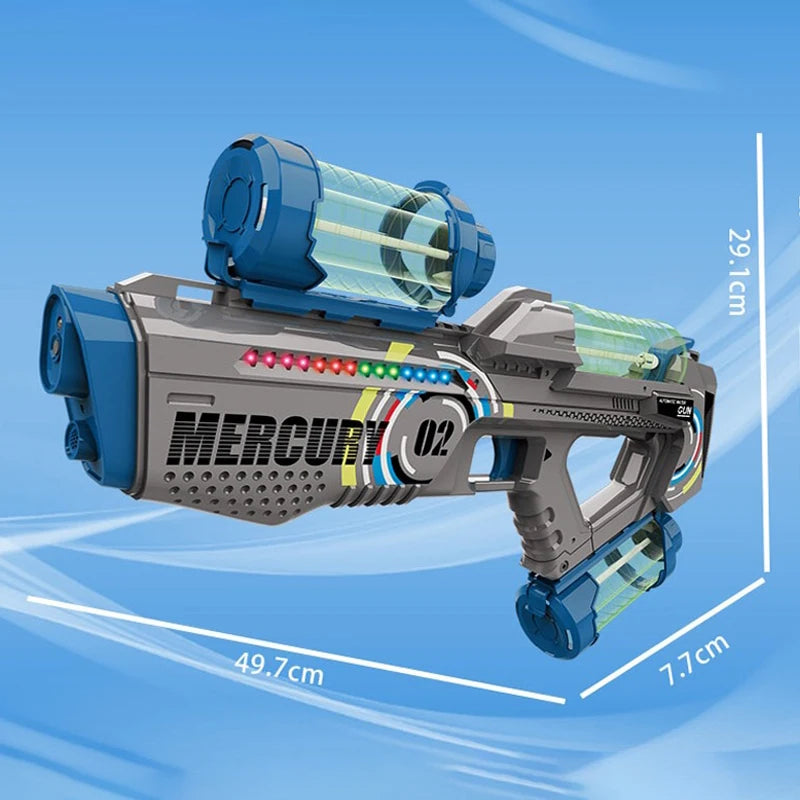 Fully Automatic Luminous Water Blaster Gun，Electric