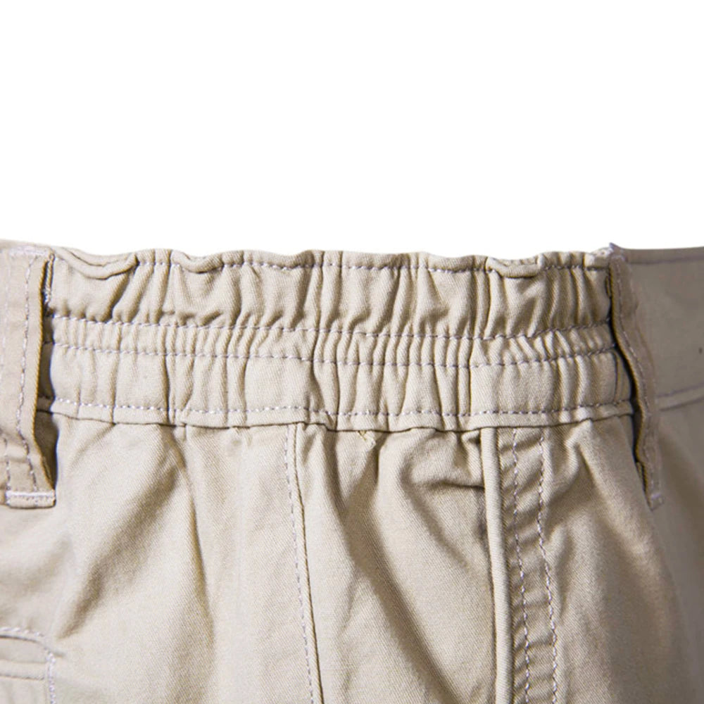 2021 New Summer 100% Cotton Solid Shorts