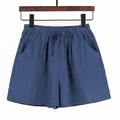 Cotton Linen Shorts Women's Sport Shorts