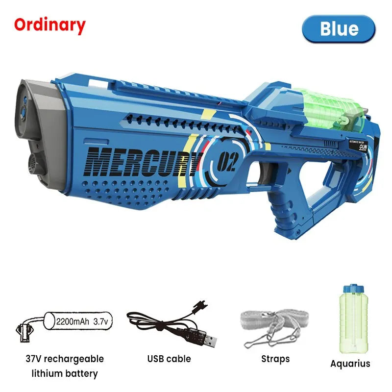 Fully Automatic Luminous Water Blaster Gun，Electric