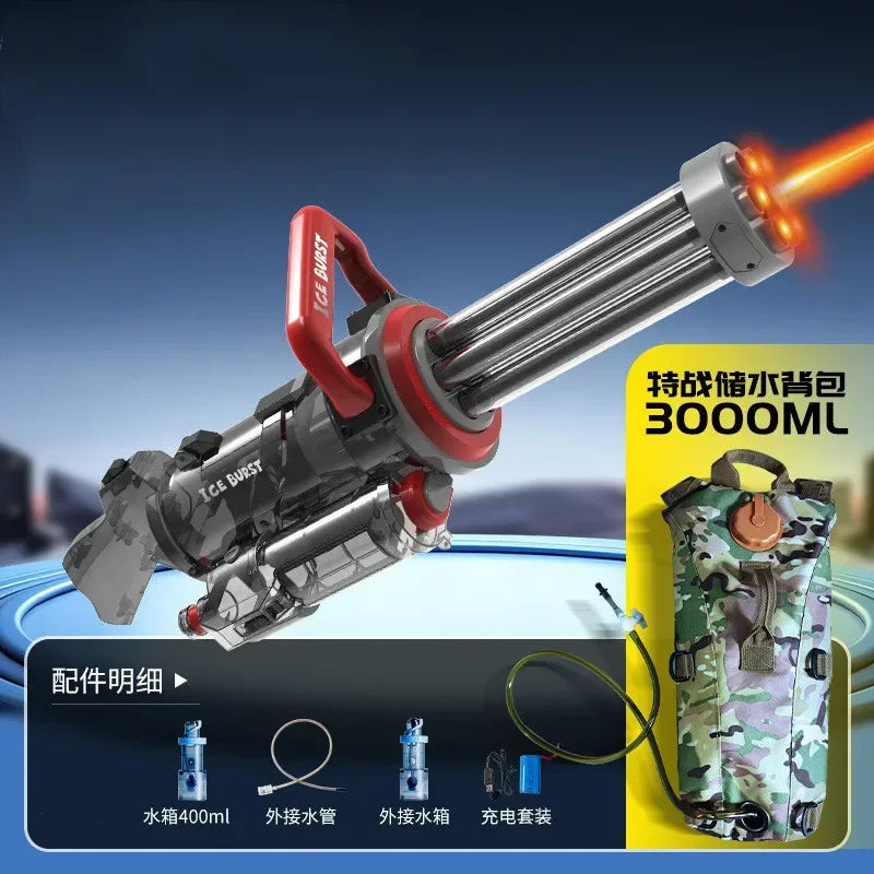 Strongest Gatling Electric Water Gun