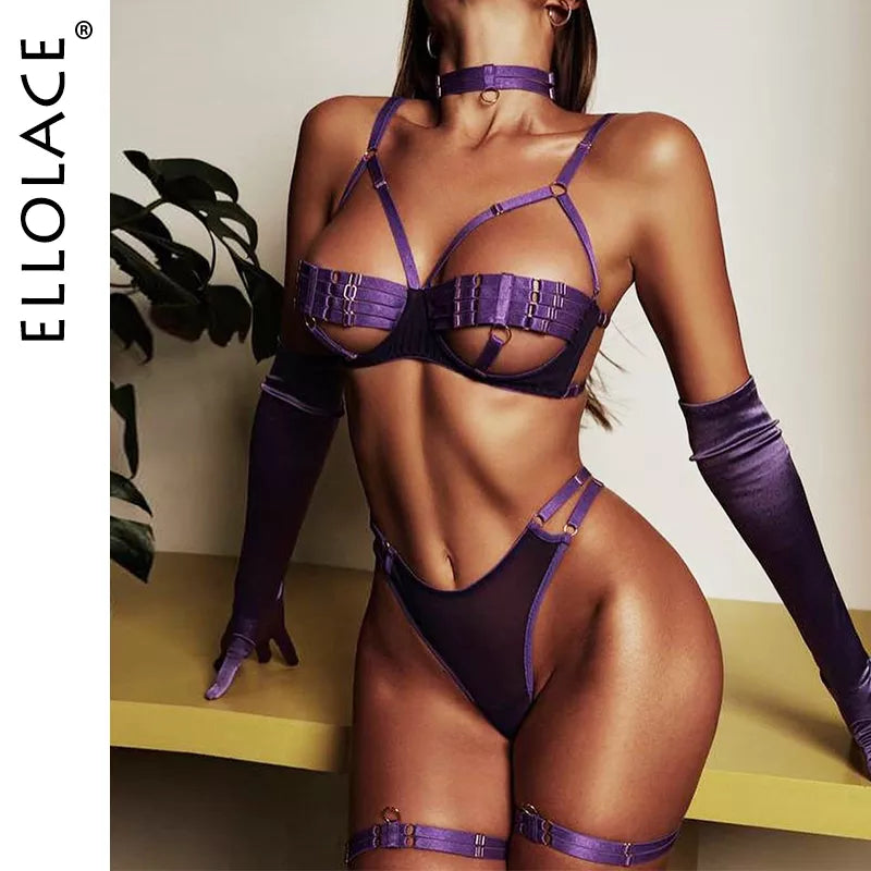 Ellolace Uncensored 5-Piece Sensual Lingerie Set