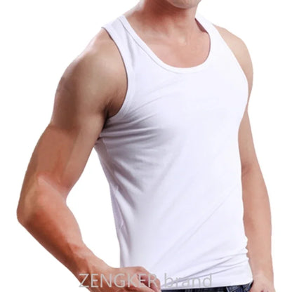 Tank Tops Men Men's Sweat Big Size