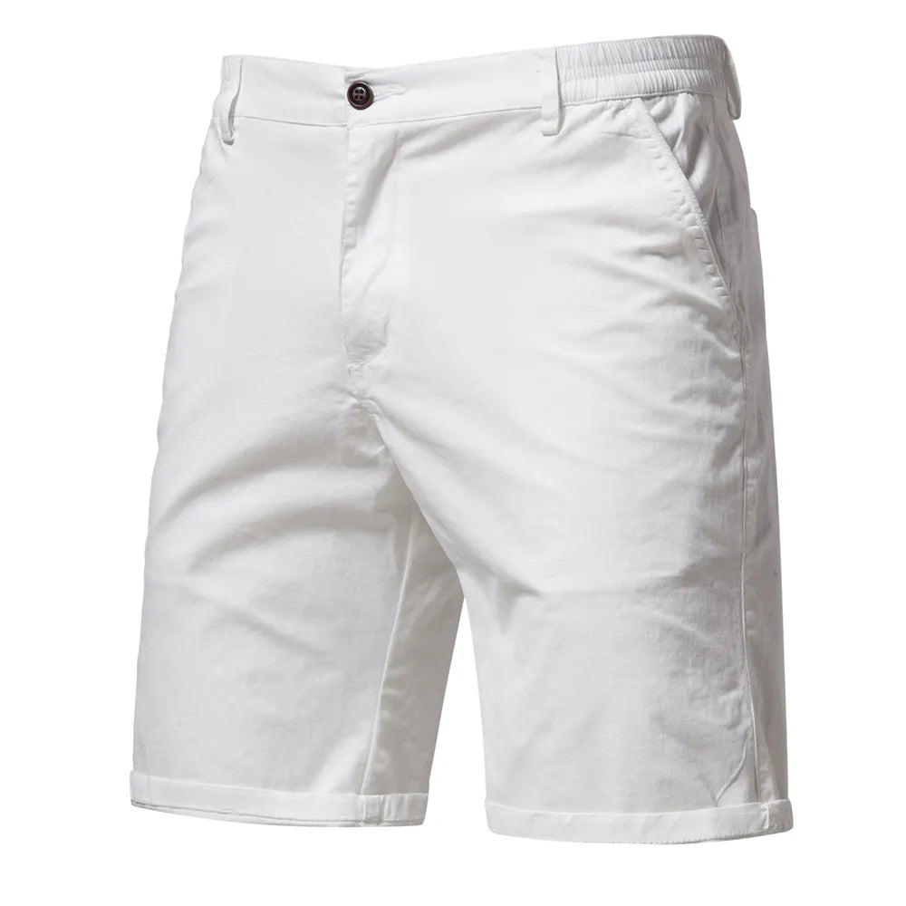 2021 New Summer 100% Cotton Solid Shorts