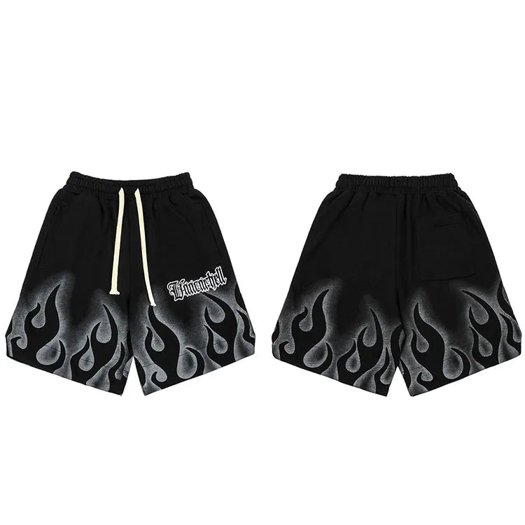 2023 Men Cotton Jogger Shorts