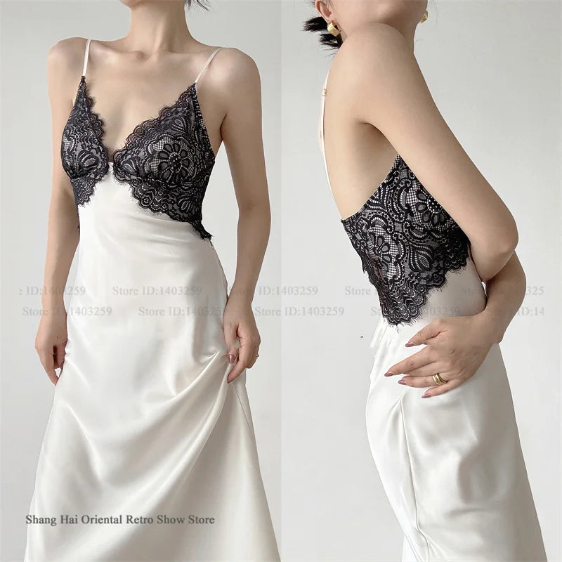 Silken Dream Long Nightgown Lingerie for Her