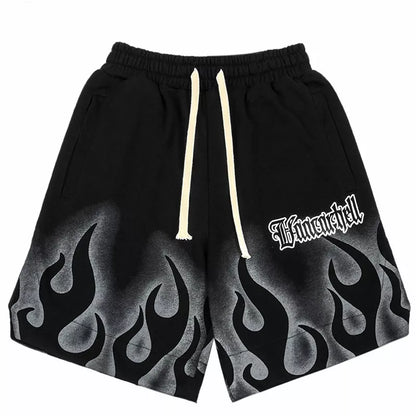 2023 Men Cotton Jogger Shorts