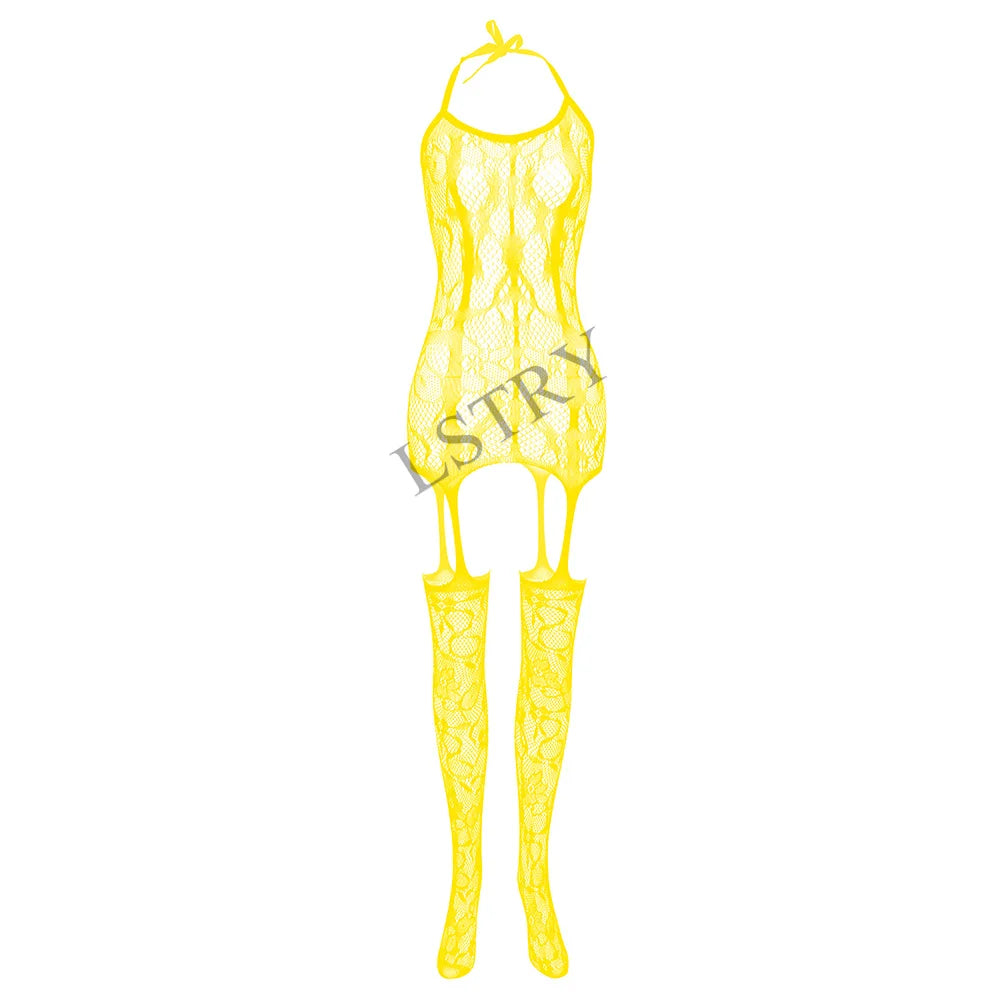Sexy Lingerie Women Hot Erotic Sexy Mesh Dress