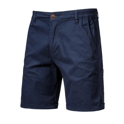 2021 New Summer 100% Cotton Solid Shorts