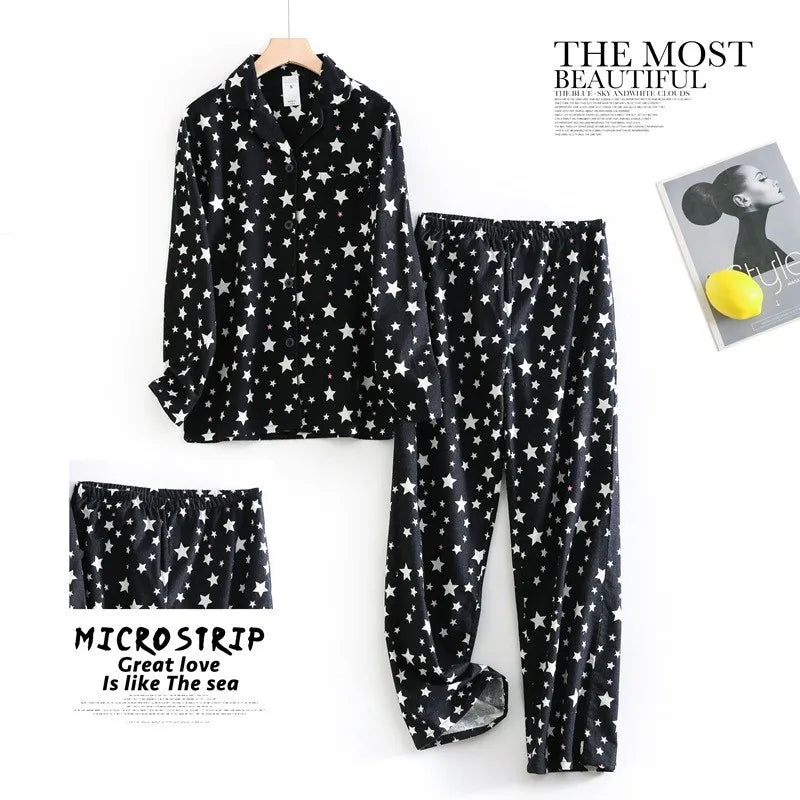 Fashion Stars 100% Brushed Cotton Pajamas Sets