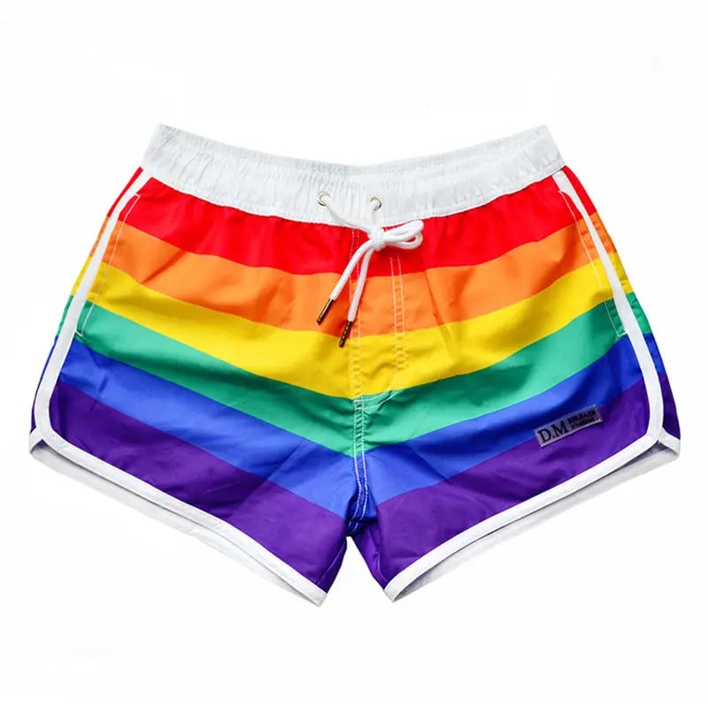 Rainbow Swimwear Men Swim Shorts