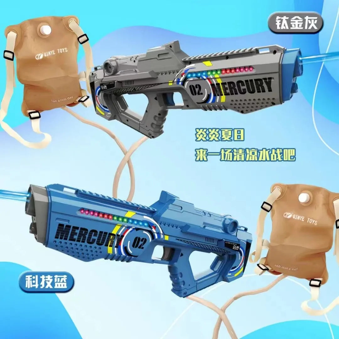 Fully Automatic Luminous Water Blaster Gun，Electric