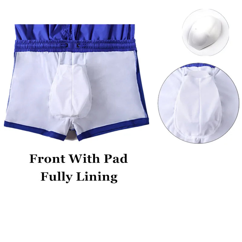 Push Up Pad Mens Swim Shorts Swimming Trunks