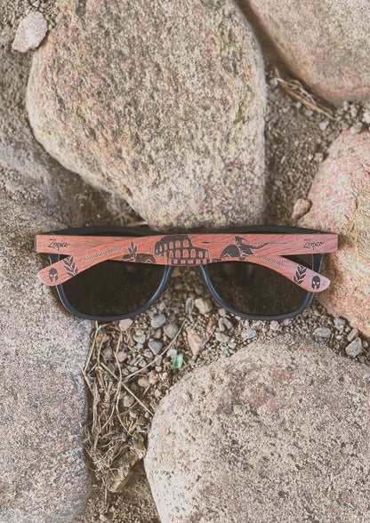 Eyewood | Engraved Wooden Sunglasses - Gladiator