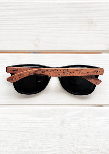 Eyewood | Engraved Wooden Sunglasses - Starlight