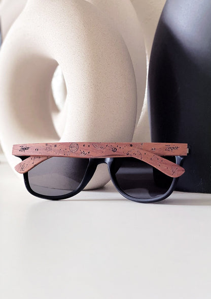 Eyewood | Engraved Wooden Sunglasses - Starlight