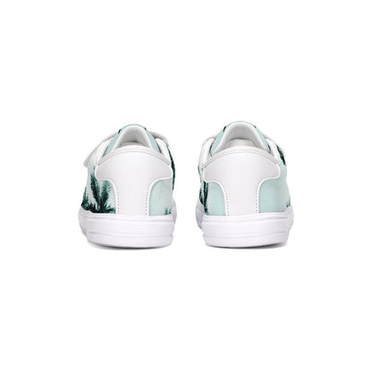 Hitta dina Coast Kids Canvas Palm Tree Sneaker Skor med kardborreband 