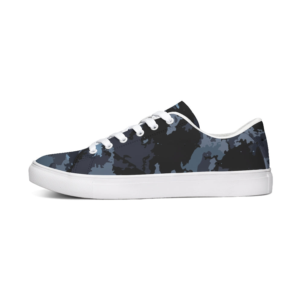 Men's Coast Camo Low Top Faux Leather Sneaker