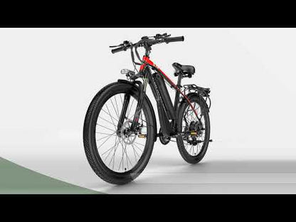 LANKELEISI T8 21 Speed Electric Mountain Bike