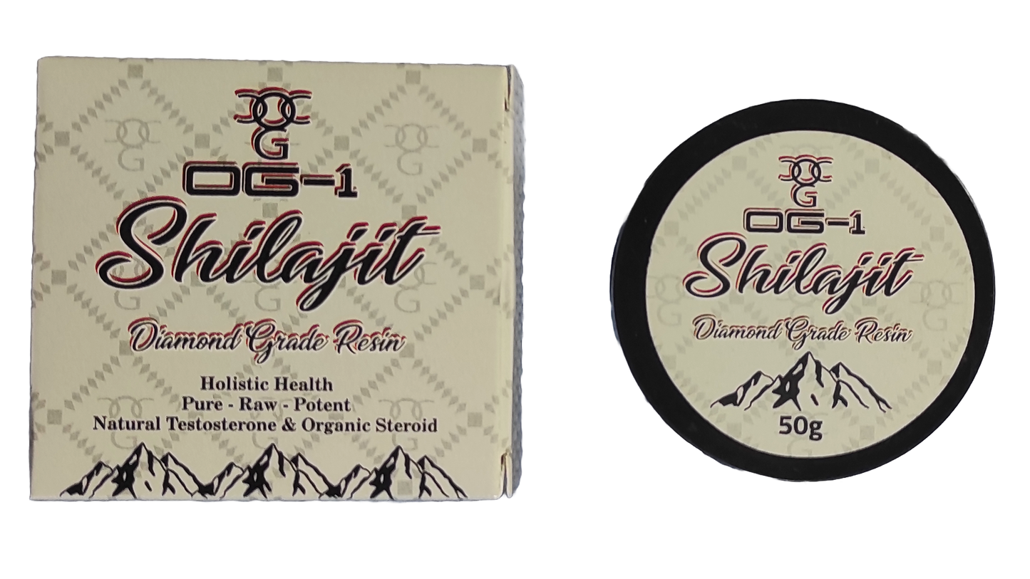 OG-1 Shilajit Himalayan (mjuk) harts 50g